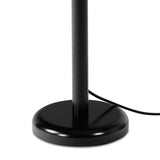 Featuring Watkins Jet Black Floor Lamp by Four Hands at Amethyst Home. This task lighting staple gets an all-metal update for a modern look in this floor lamp. Adjustable in the middle of the base and at the shade for ultimate customizability. Dimmer switch included.Overall Dimensions: 46.25"w x 12.25"d x 71.75"hWeight : 36.16 lbsMaterials : Iron. Amethyst Home provides interior design, new construction, custom furniture, and area rugs in the Dallas metro area