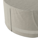 Weatherproof Outdoor Round Dining Table Cover-60" - Baron Grey | shipping 12/10/2026