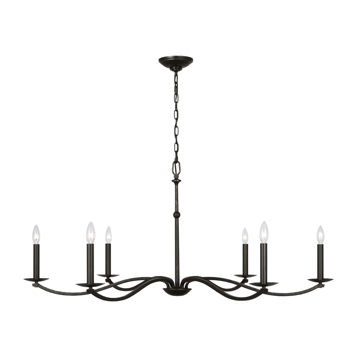 Wellen Extra Large Chandelier Aged Iron | shipping 08/18/2025
