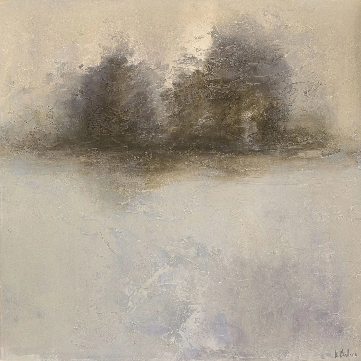 Winter Field Framed Art