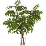 Wisteria Leaf, Faux Watergarden, 35″ NDI