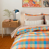 Woven Plaid Duvet
