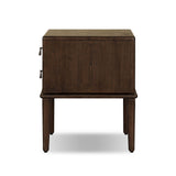 Zaria Nightstand - Dark Brown Sungkai | shipping 11/15/2026
