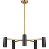 Zentro Five Light Chandelier