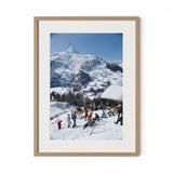 Zermatt Skiing by Slim Aarons - White Oak