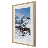 Zermatt Skiing by Slim Aarons - White Oak