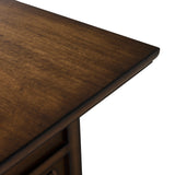 Zhang Desk With Chair - Burnt Umber Eucalyptus Veneer | shipping 12/15/2026
