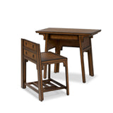 Zhang Desk With Chair - Burnt Umber Eucalyptus Veneer | shipping 12/15/2026