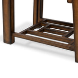 Zhang Desk With Chair - Burnt Umber Eucalyptus Veneer | shipping 12/15/2026