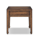 Zhang End Table - Burnt Umber Eucalyptus Veneer | shipping 12/15/2026