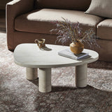 Featuring Zion Cream Marble Coffee Table by Four Hands at Amethyst Home. Upgrade your living room with our Zion Cream Marble Coffee Table, a sleek and sophisticated addition to any modern home. The high-quality marble material and expert craftsmanship ensure durability and timeless elegance. Elevate your space with this luxurious coffee table and impress your guests.
Overall Dimen. Amethyst Home provides interior design, new construction, custom furniture, and area rugs in the Nashville metro area