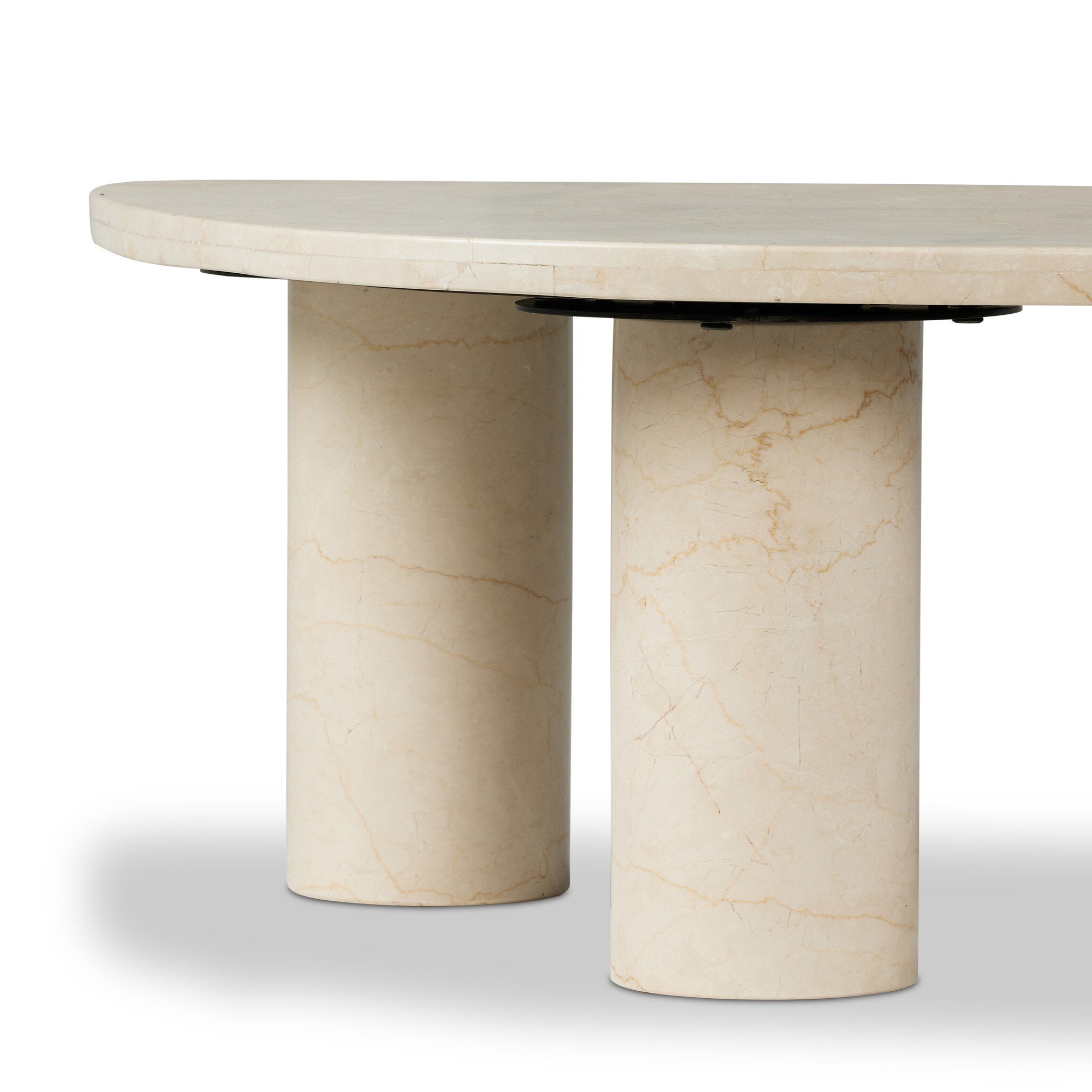 Featuring Zion Cream Marble Coffee Table by Four Hands at Amethyst Home. Introducing the Zion Cream Marble Coffee Table. This elegant addition to your living space exudes sophistication and luxury. The smooth cream marble top adds a touch of opulence, while the sturdy coffee table design provides functionality. Elevate your home with this exquisite piece.
Overall Dimensions: 48.0. Amethyst Home provides interior design, new construction, custom furniture, and area rugs in the Washington metro area