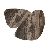 Zion Nesting Coffee Tables - Rocky Brown Marble | shipping 09/15/2026