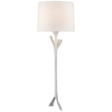 Featuring Fliana Tail Sconce by Visual Comfort at Amethyst Home. The slender and elegant Fliana by AERIN evokes nature with its sculpted branch-like base, adding an organic element to any contemporary space. The tapered linen shade diffuses light that's ideal for a living room or home office.Overall Dimensions: 8.5" L x  8.5" W x 24" H Weight: 4 lbs..  Amethyst Home provides interior design, new home construction design consulting, vintage area rugs, and lighting in the Laguna Beach metro area.