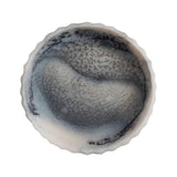 Curvy Edge Grey Bowl Set of 3