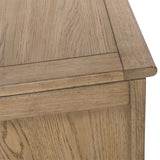 Featuring Delacruz Sideboard by Dovetail at Amethyst Home. A lovely sideboard for your living or dining spaces.
106"w x 19"d x 36"hMaterial : Rubber Wood and Oak Veneer.  Amethyst Home provides interior design, new home construction design consulting, vintage area rugs, and lighting in the Park City metro area.