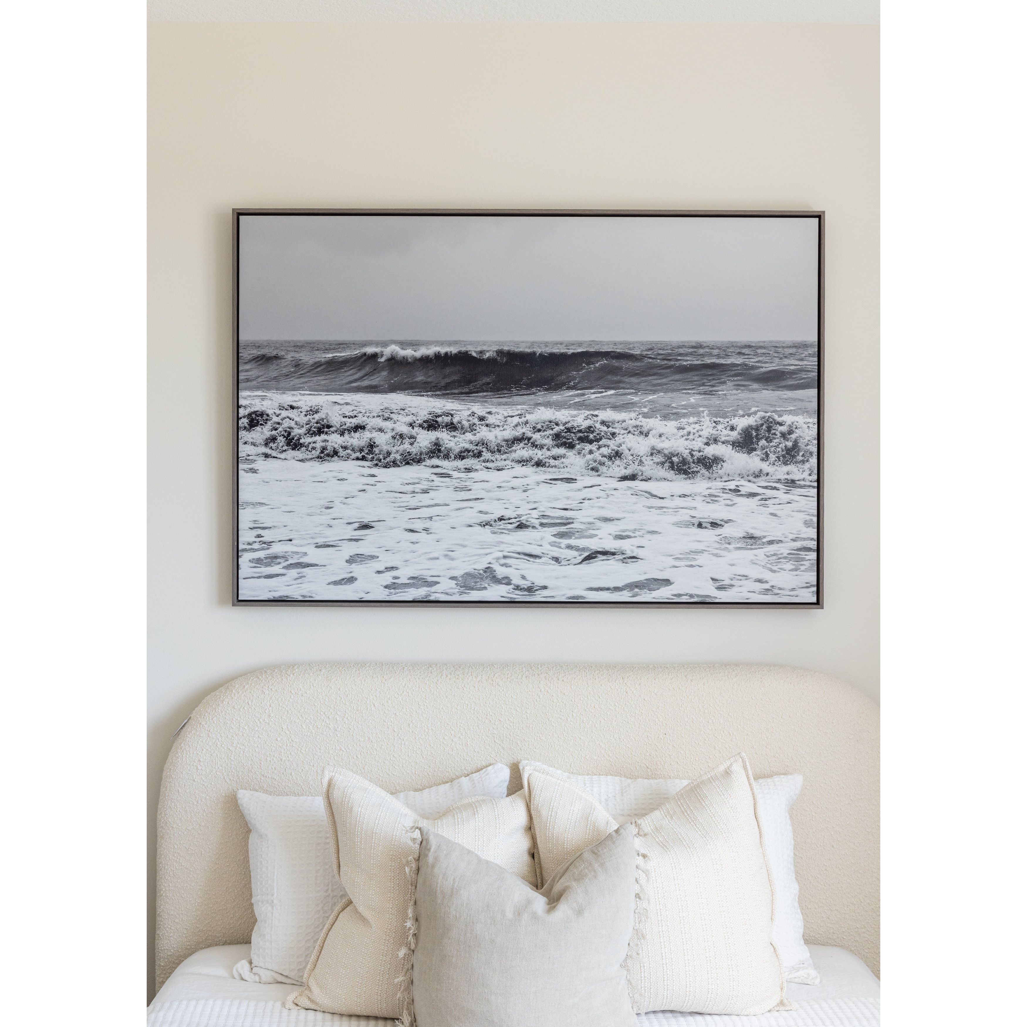 Jemina Feather Gray Pillow | ready to ship!