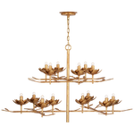 Featuring Clementine 53" Tiered Chandelier by Visual Comfort at Amethyst Home. Transform any space into a sophisticated oasis with the Clementine Tiered Chandelier. Its elegant design and tiered structure create a stunning statement piece that will elevate the ambiance of any room. Perfect for adding a touch of sophistication and charm to your home.Overall Di.  Amethyst Home provides interior design, new home construction design consulting, vintage area rugs, and lighting in the Boston metro area.