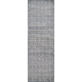 Featuring Zuma Amber Lewis x Loloi Denim / Ivory Runner by Loloi at Amethyst Home. Stain-resistant, fade-resistant, and long-lasting, the Zuma Collection for Amber Lewis x Loloi features a soft pile in a serene grey, blue and ivory palette. Zuma also carries the Okeo-Tex® label, ensuring the rug's materials do not contain harmful substances.
Power Loomed10.  Amethyst Home provides interior design, new home construction design consulting, vintage area rugs, and lighting in the Charlotte metro area.