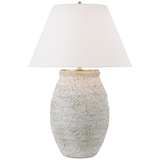 Featuring Avedon Large Table Lamp by Visual Comfort at Amethyst Home. Discover the Avedon Large Table Lamp, featuring a natural rattan design and a linen shade for a stylish and functional addition to any space.
Overall Dimensions: 23" L x 23" W x 33" HWeight: 15 lbs..  Amethyst Home provides interior design, new home construction design consulting, vintage area rugs, and lighting in the Tampa metro area.