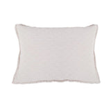 Crafted in Portugal, the Ojai matelasse by Pom Pom at Home is light and casual, bringing comfort with its subtle diamond pattern. The coziest bedding to climb into after a long day.  King lounger 100% cotton. Amethyst Home provides interior design, new home construction design consulting, vintage area rugs, and lighting in the Denver metro area.