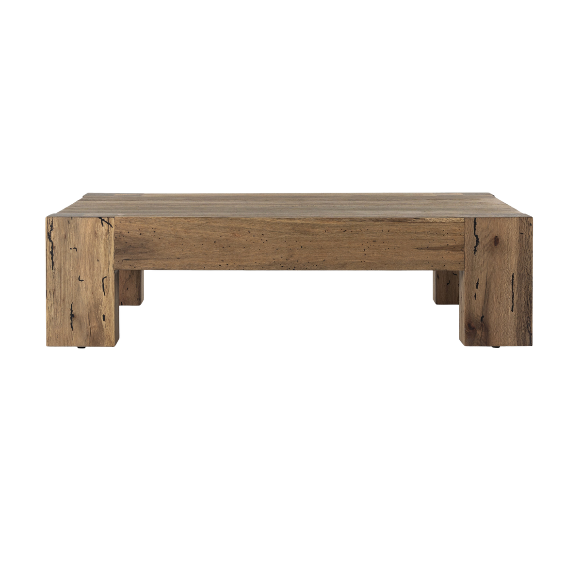 Abaso Rustic Wormwood Oak Coffee Table | ready to ship!