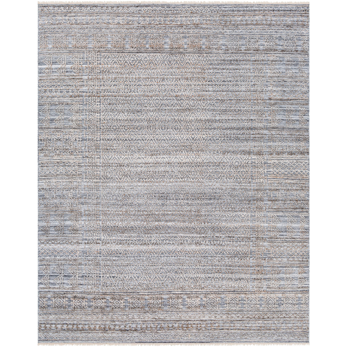 Pompei Charcoal Hand-Knotted Rug