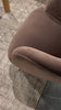 Velvety chocolate-brown upholstery pairs with an S-spring seat and enveloped frame for an inviting look and feel on this 360-degree swivel chair. Amethyst Home provides interior design, new home construction design consulting, vintage area rugs, and lighting in the Winter Garden metro area.