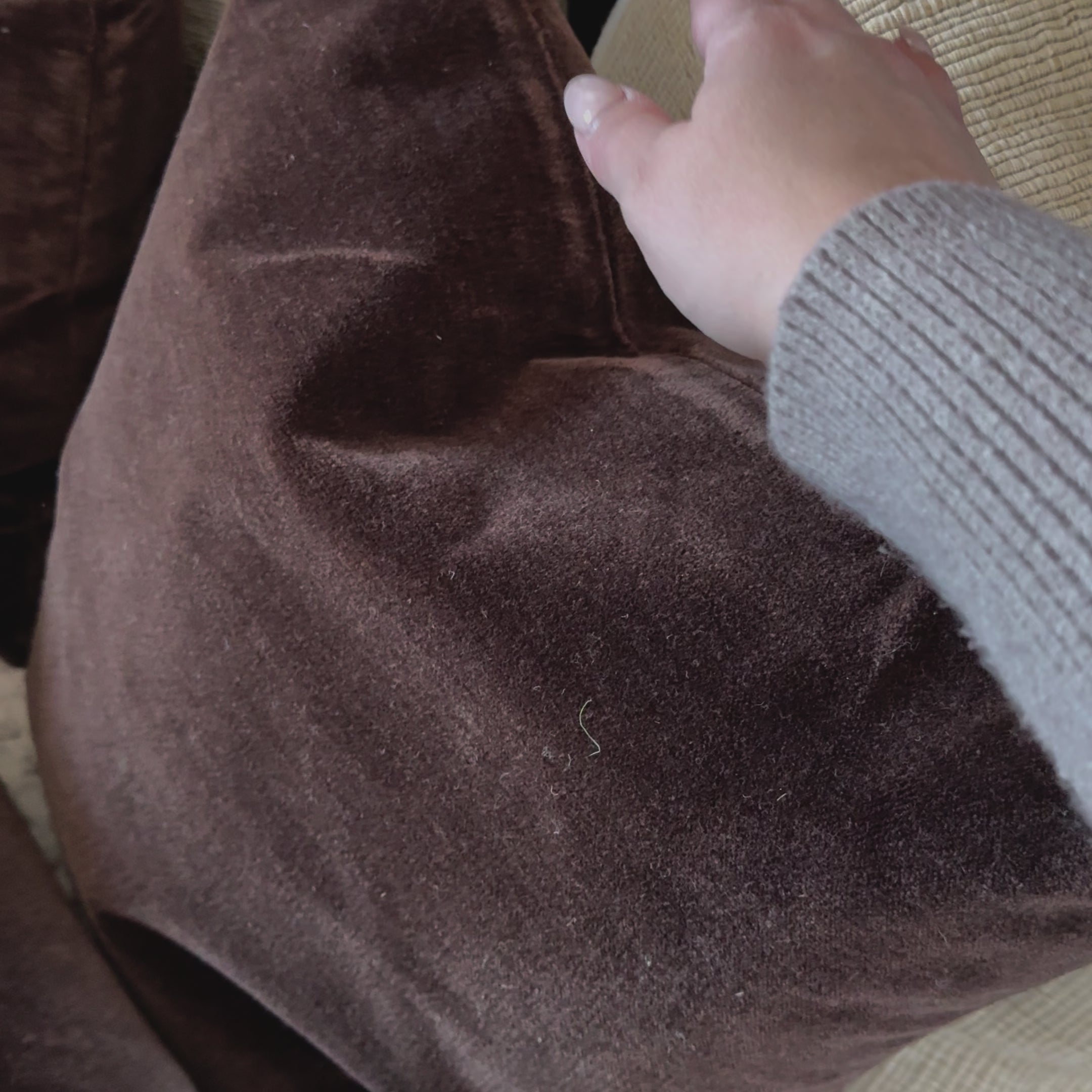 Thick and reminiscent of a mohair style texture, the Bridger Monte Chocolate Pillow is an Amethyst fave.  Crafted from saturated solid wool velvet, a deep brown pillow offers a sustainable alternative to mohair. A clean-lined design with knife edges and a hidden zipper.Choose Your Options16"X24"Cover + Down InsertOverall Dimensions: 24.00"w x 6.50"d x 16. Amethyst Home provides interior design, new home construction design consulting, vintage area rugs, and lighting in the Monterey metro area.