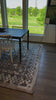 Try a cleaner, more contemporary take on the traditional Windsor. Tall oak seating is wire-brushed to bring out natural cathedral graining, then stained to a beautifully neutral off-white. Amethyst Home provides interior design, new home construction design consulting, vintage area rugs, and lighting in the Alpharetta metro area.