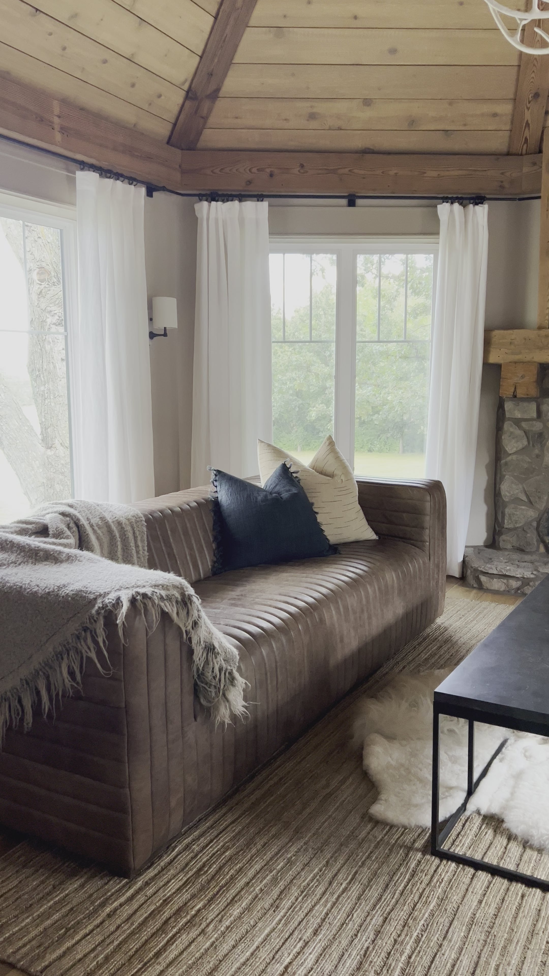 This Louis sofa is a shop favorite -- simply beautiful and so comfortable for the modern family!The Louis Sofa blends modern and coastal aesthetics with clean lines, a straight skirt, and a subtle 2" slit. It’s two-over-two cushions provide the perfect seating to catch up with old friends or entertain new ones. Amethyst Home provides interior design, new home construction design consulting, vintage area rugs, and lighting in the Newport Beach metro area.
