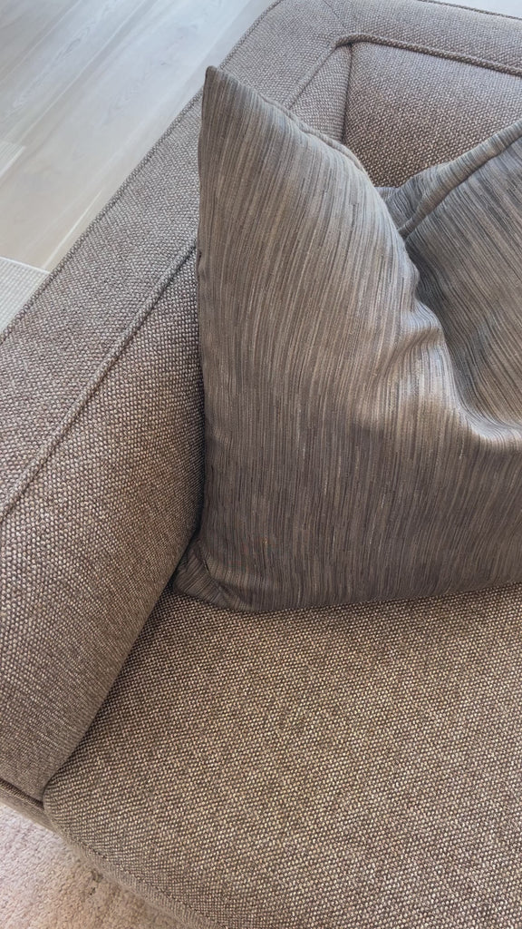 This Phillip Delta Tweed Sofa provides comfort and style in one piece. Crafted with high-quality materials and designed with ergonomic support in mind, this sofa is perfect for relaxing or entertaining. Its classic tweed fabric adds a touch of sophistication to any living space. Amethyst Home provides interior design, new home construction design consulting, vintage area rugs, and lighting in the Monterey metro area.