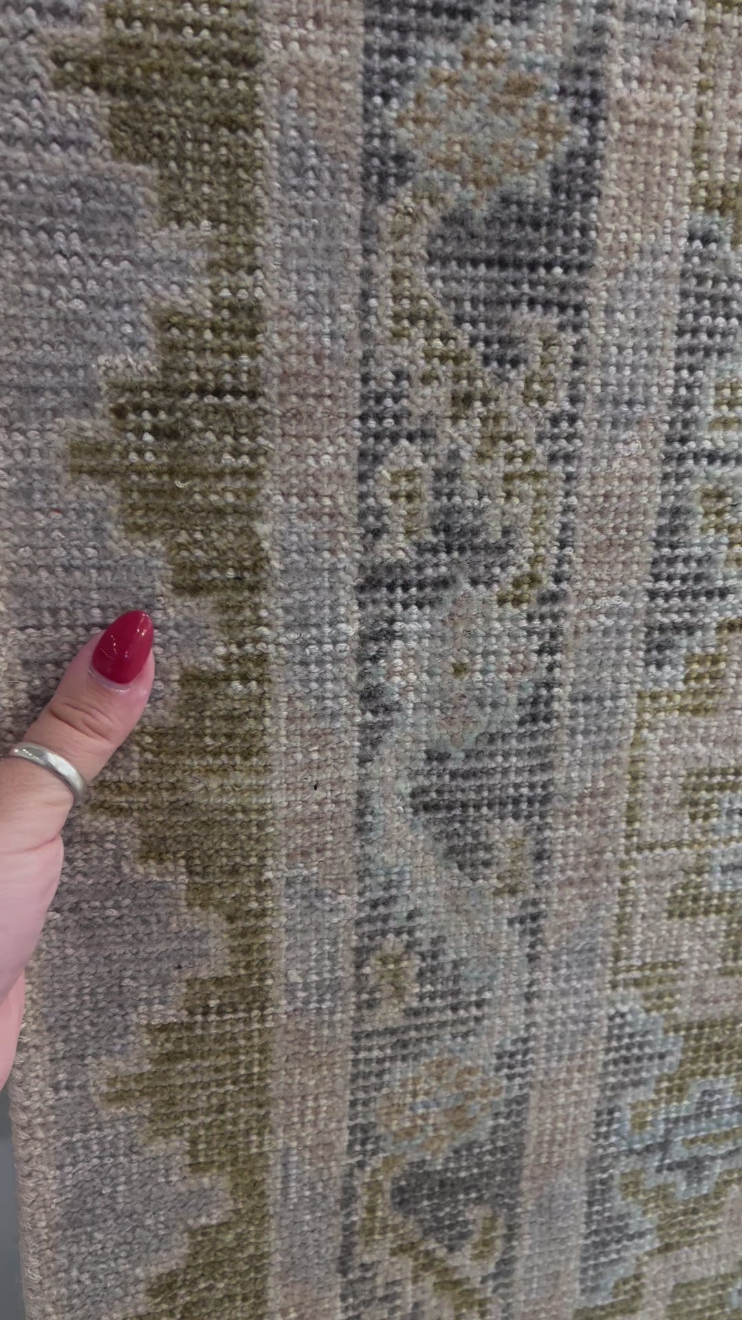 Load video: Onessa Mildred Hand-Knotted Rug