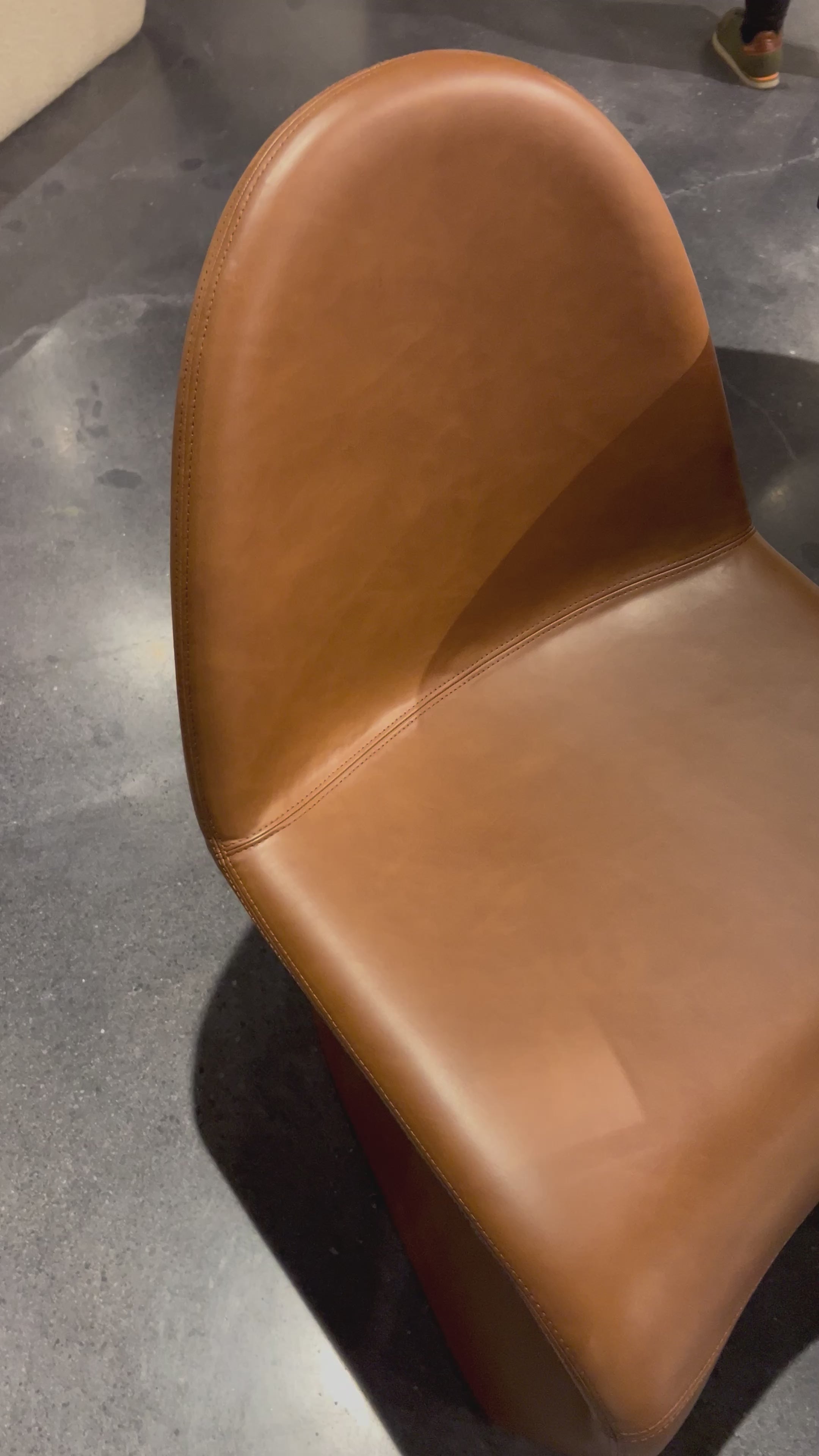 Load video: With fluid, shapely curves, high-performance linen readies this dining chair for everyday use. Performance fabrics are specially created to withstand spills, stains, high traffic and wear, ensuring long-term comfort and unmatched durability.Overall Dimensions: 24.75&quot;W x 20.5&quot;L x 34.5&quot;H Amethyst Home provides interior design, new home construction design consulting, vintage area rugs, and lighting in the San Diego metro area.