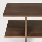 Kabuki Side Table - Teak Brown