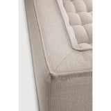 N701 Beige 3 Seater Sofa