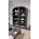 Hepburn Wide Cabinet - Dark Anthracite Oak | ready to ship!