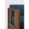 Roan Teak Brown Lounge Chair