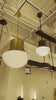 This Precision Small Pendant has a gorgeous white glass shade that brings a clean, bright light to any space. We'd love to see this hung over a kitchen sink, island, or other area.   Designer: Kelly Wearstler