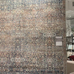 Durable, low pile, and soft underfoot, this rug is inspired by classic vintage and antique rugs. The Jules Chris Loves Julia Denim / Spice rug from Loloi features a beautiful vintage pattern and patina. The rug is easy to clean and maintain and perfect for living rooms, dining rooms, hallways, and kitchens!