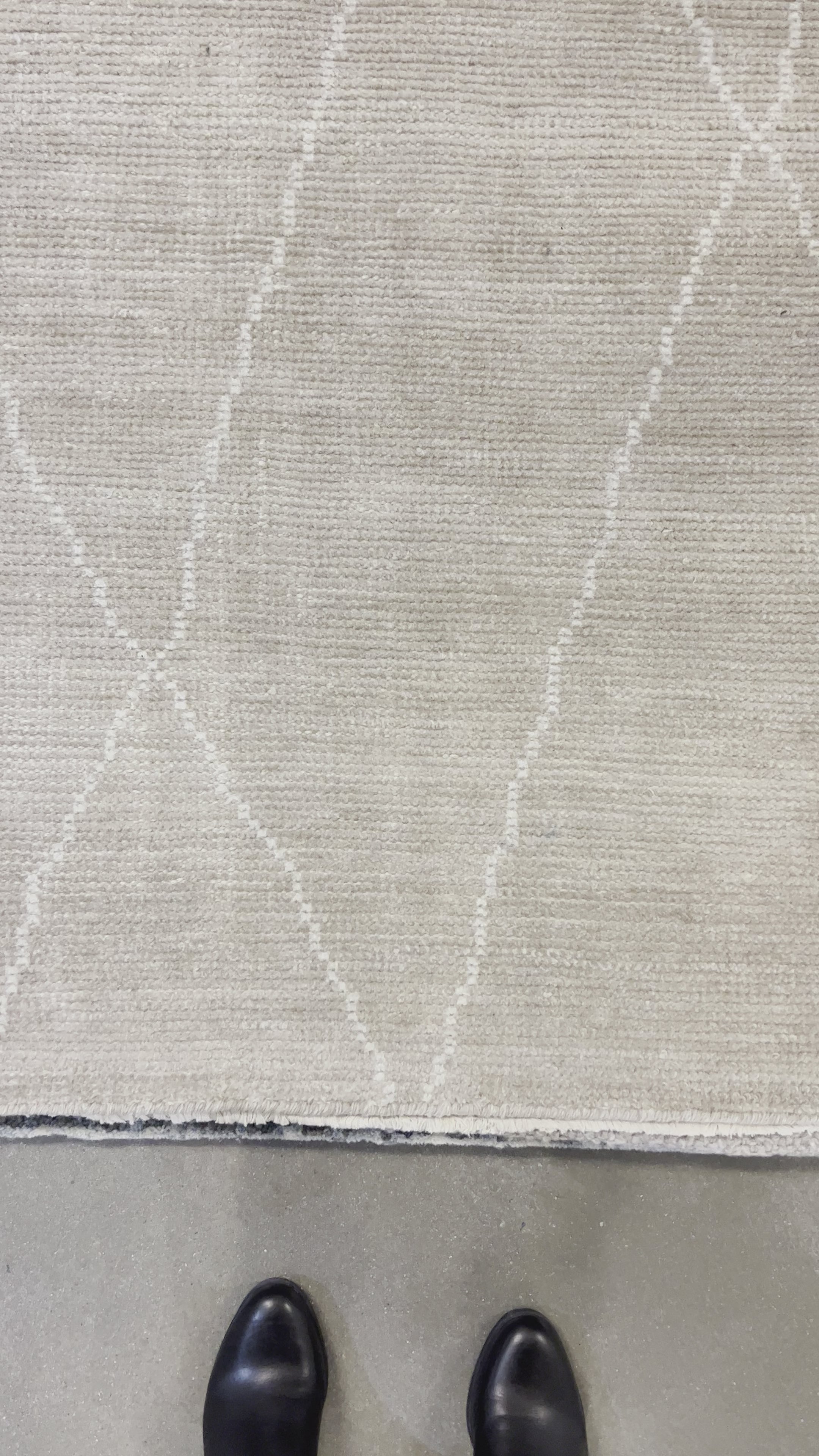 Load video: The simplistic yet compelling rugs from the Nalan Collection effortlessly serve as the exemplar representation of modern decor. The meticulously woven construction of these pieces boasts durability and will provide natural charm into your decor space. Made with Recycled PET Yarn in India, and has Low Pile. Spot Clean Only, One Year Limited Warranty. Amethyst Home provides interior design, new construction, custom furniture, and rugs for Scottsdale metro area