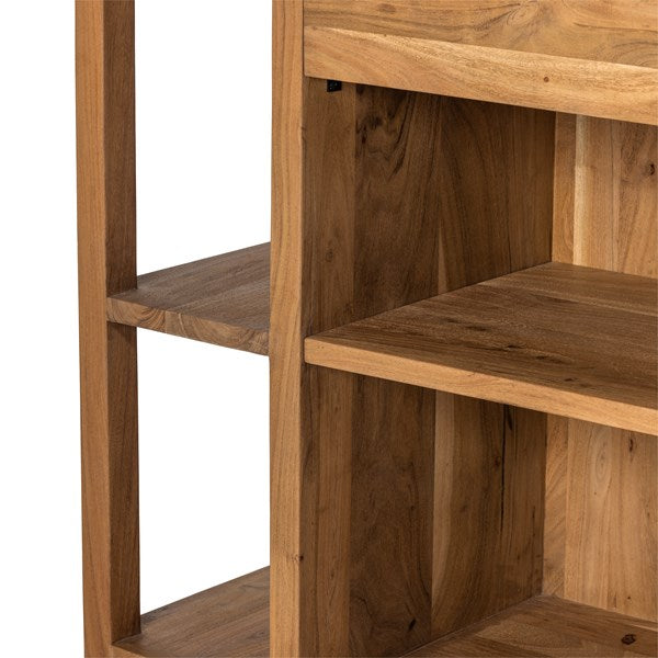 Featuring Indira Smoked Acacia Kitchen Island by Four Hands at Amethyst Home. Create space and style with the Indira Kitchen Island in Smoked Acacia made from smoked acacia and solid white marble. Roomy open shelving offers ample options for storage and display, while dual drawers keep frequently used items within reach.
Size: 62"W x 29"L x 36"H
Colors: Smoked Acacia, Smoked Acacia Veneer, W. Amethyst Home provides interior design services, furniture, rugs, and lighting in the Portland metro area.