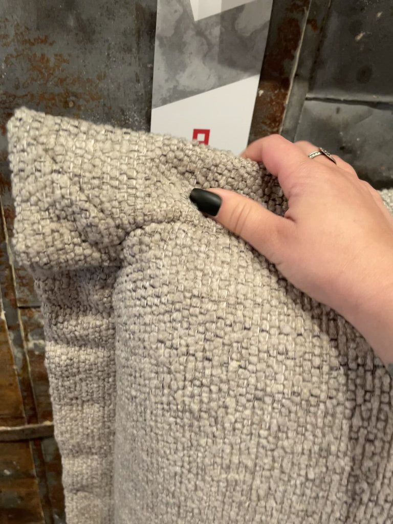 We love the plush look of this Inwood Bed. The oversized pillow-like cushioning creates the headboard for this low-profile bed, for a grand-but-cozy look in any bedroom.   Queen Overall Dimensions: 74.75"w x 95.25"d x 43.50"h King Overall Dimensions: 91.00"w x 95.25"d x 43.50"h