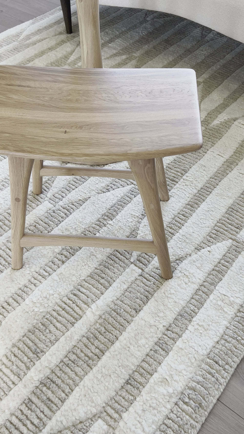 Oak Osso Stool - Dining | ready to ship!