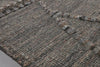 A new take on Moroccan style rugs, the Iman Collection is hand-knotted of 100% wool pile by skilled artisans in India. The surface features linear and braided details, creating tonal variations that make each piece unique. Plus, each design is finished with playful fringe.  Hand Knotted 100% Wool Pile IMA-04 Grey / Multi