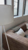 Sinclair Round Ottoman - Knoll Natural - Amethyst Home