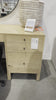 Solid dry-washed poplar forms a clean, Seventies-inspired Isador Executive Desk - Dry Wash Poplar with dovetail joinery plus iron and leather hardware, for a fresh, material-driven update to Shaker-like styling. Fully finished back grants the option to float desk anywhere in the room. Amethyst Home provides interior design, new home construction design consulting, vintage area rugs, and lighting in the Winter Garden metro area.
