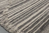 A new take on Moroccan style rugs, the Iman Collection is hand-knotted of 100% wool pile by skilled artisans in India. The surface features linear and braided details, creating tonal variations that make each piece unique. Plus, each design is finished with playful fringe.  Hand Knotted 100% Wool Pile IMA-01 Ivory / Charcoal