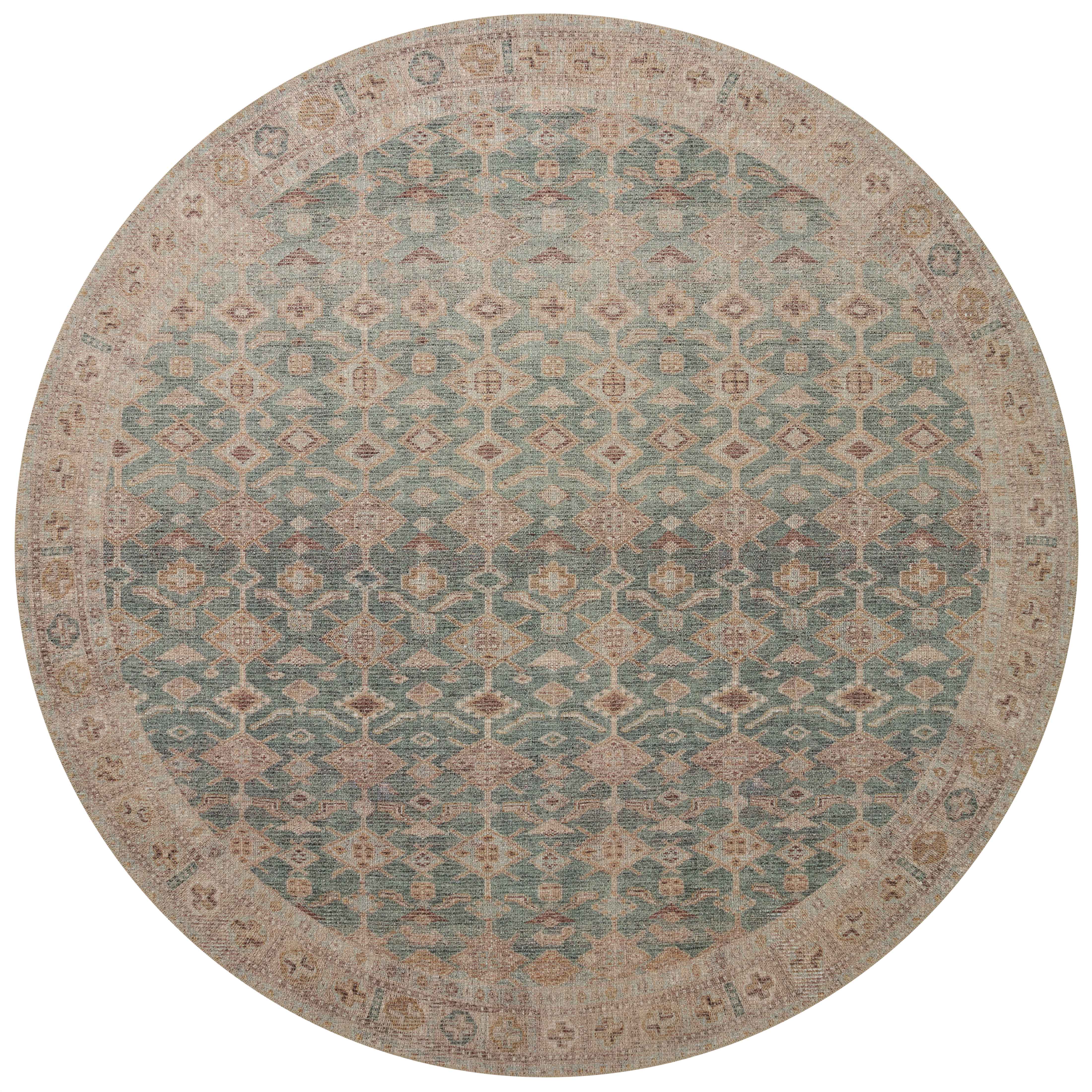 Featuring Angela Rose x Loloi Aubrey Aqua / Sand Rug by Loloi at Amethyst Home. The Angela Rose x Loloi Aubrey Aqua / Sand rug is the vintage-inspired area rug that makes visitors do double takes. The distressed pattern is printed with uncanny precision, while the ombre-fading and warm palette create an inviting, lived-in look. This is an incredibly versatile rug for busy living rooms, bedroom. Amethyst Home provides interior design services, furniture, rugs, and lighting in the Boston metro area.