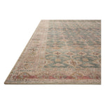 Featuring Angela Rose x Loloi Aubrey Aqua / Sand Rug by Loloi at Amethyst Home. The Angela Rose x Loloi Aubrey Aqua / Sand rug is the vintage-inspired area rug that makes visitors do double takes. The distressed pattern is printed with uncanny precision, while the ombre-fading and warm palette create an inviting, lived-in look. This is an incredibly versatile rug for busy living rooms, bedr. Amethyst Home provides interior design services, furniture, rugs, and lighting in the Charlotte metro area.